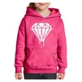 thumbnail image 1 of MmF - Big Girls Hoodies and Sweatshirts, up to Big Girls Size 24 - Diamond, 1 of 5