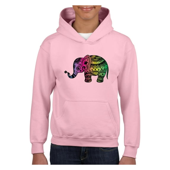 MmF - Big Girls Hoodies and Sweatshirts, up to Big Girls Size 24 - Elephant
