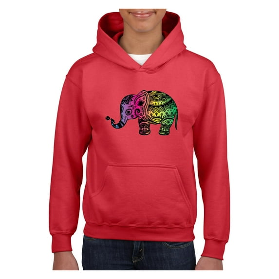 MmF - Big Girls Hoodies and Sweatshirts, up to Big Girls Size 24 - Elephant