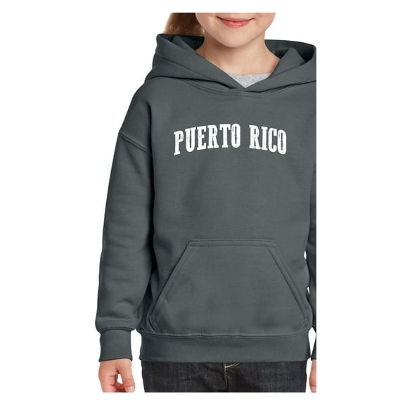 MmF - Big Girls Hoodies and Sweatshirts, up to Big Girls Size 24 - Puerto Rico