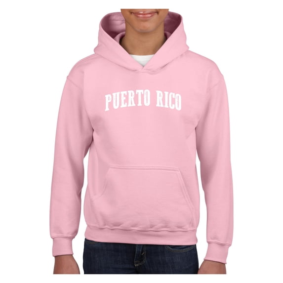 MmF - Big Girls Hoodies and Sweatshirts, up to Big Girls Size 24 - Puerto Rico