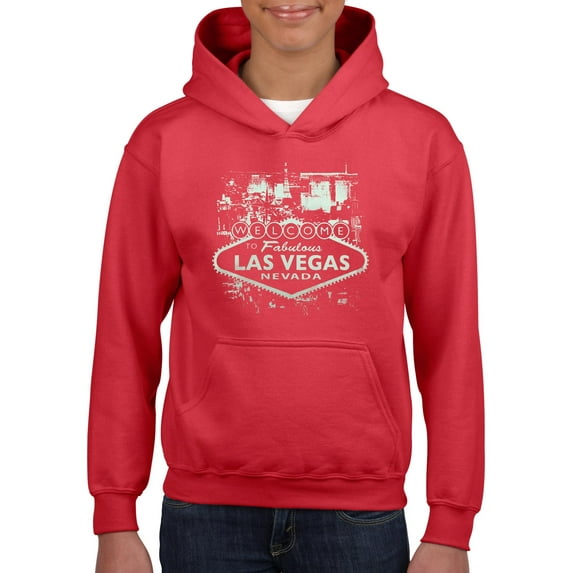 MmF - Big Girls Hoodies and Sweatshirts, up to Big Girls Size 24 - Welcome to Las Vegas Nevada