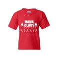 thumbnail image 1 of MmF - Big Girls T-Shirts and Tank Tops - Christmas Mama Claus, 1 of 5