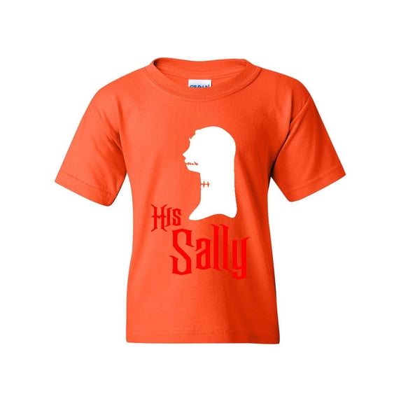 MmF - Big Girls T-Shirts and Tank Tops - Halloween Her Jack Matching Halloween Couple