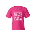 thumbnail image 1 of MmF - Big Girls T-Shirts and Tank Tops, up to Big Girls Size 24 - Beach Please, 1 of 5