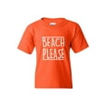 thumbnail image 1 of MmF - Big Girls T-Shirts and Tank Tops, up to Big Girls Size 24 - Beach Please, 1 of 5