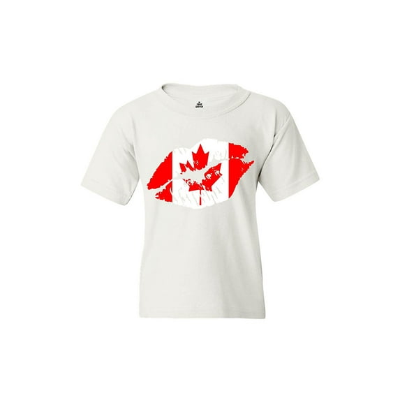 MmF - Big Girls T-Shirts and Tank Tops, up to Big Girls Size 24 - Canada Flag
