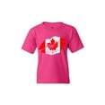 thumbnail image 1 of MmF - Big Girls T-Shirts and Tank Tops, up to Big Girls Size 24 - Canada Flag, 1 of 5