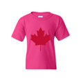 thumbnail image 1 of MmF - Big Girls T-Shirts and Tank Tops, up to Big Girls Size 24 - Canada Leaf, 1 of 5