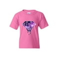 thumbnail image 1 of MmF - Big Girls T-Shirts and Tank Tops, up to Big Girls Size 24 - Diamond, 1 of 5