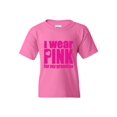 thumbnail image 1 of MmF - Big Girls T-Shirts and Tank Tops, up to Big Girls Size 24 - I Wear Pink For Grandma, 1 of 5