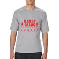 thumbnail image 1 of MmF - Big Men's T-Shirt - Christmas Daddy Claus in Red, 1 of 5
