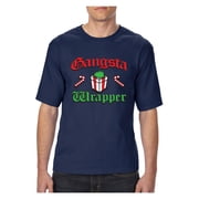 MmF - Big Men's T-Shirt - Christmas Gangsta Wrapper