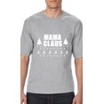 thumbnail image 1 of MmF - Big Men's T-Shirt - Christmas Mama Claus, 1 of 5