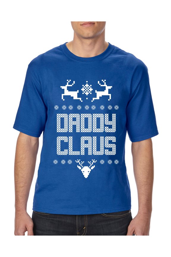 MmF - Big Men's T-Shirt - Christmas Santa Claus Daddy