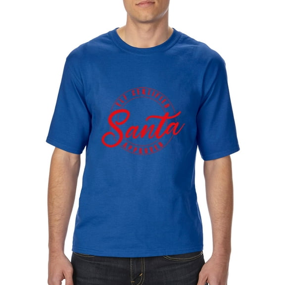MmF - Big Men's T-Shirt - ELF CERTIFIED SANTA APPROVED XMAS