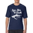 thumbnail image 1 of MmF - Big Men's T-Shirt - Halloween Love Her to Death Matching Halloween Couple, 1 of 5