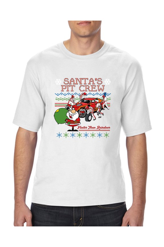 MmF - Big Men's T-Shirt - SANTA'S PIT CREW