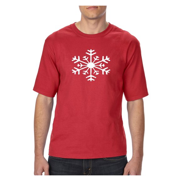 MmF - Big Men's T-Shirt - Snowflake Christmas New Year