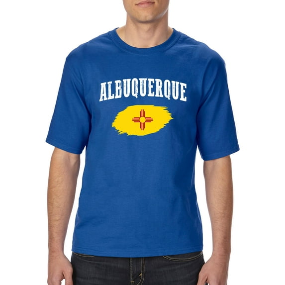 MmF - Big Men's T-Shirt, up to Tall Size 3XLT - Albuquerque