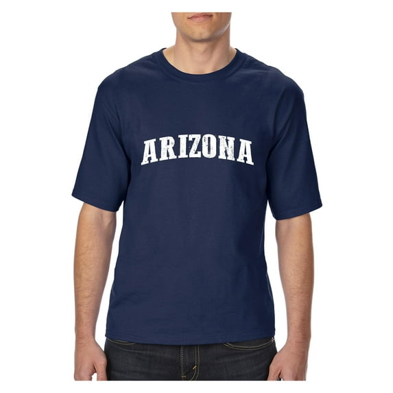 MmF - Big Men's T-Shirt, up to Tall Size 3XLT - Arizona