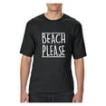 thumbnail image 1 of MmF - Big Men's T-Shirt, up to Tall Size 3XLT - Beach Please, 1 of 5