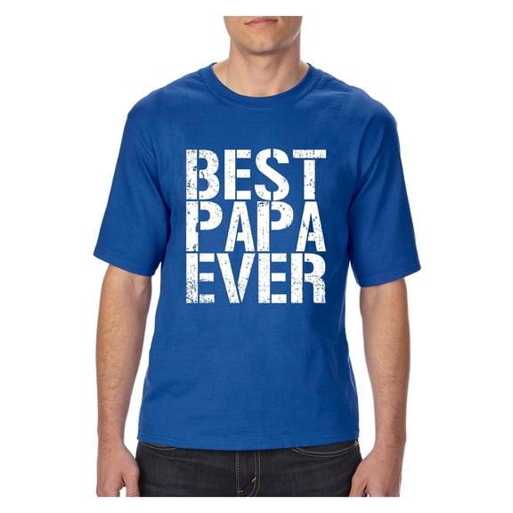 MmF - Big Men's T-Shirt, up to Tall Size 3XLT - Best Papa