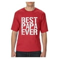 thumbnail image 1 of MmF - Big Men's T-Shirt, up to Tall Size 3XLT - Best Papa, 1 of 5