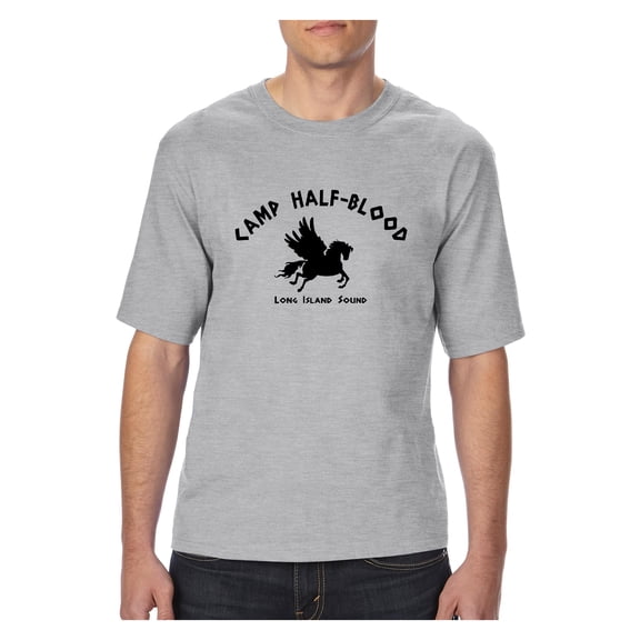 MmF - Big Men's T-Shirt, up to Tall Size 3XLT - Camp Half Blood Demigods