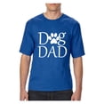thumbnail image 1 of MmF - Big Men's T-Shirt, up to Tall Size 3XLT - Dog Dad, 1 of 5