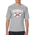 thumbnail image 1 of MmF - Big Men's T-Shirt, up to Tall Size 3XLT - Jacksonville, 1 of 5