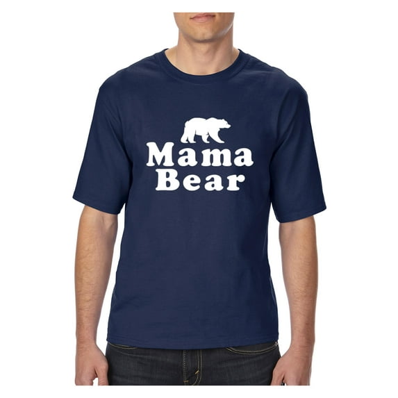 MmF - Big Men's T-Shirt, up to Tall Size 3XLT - Mama Bear