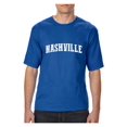 thumbnail image 1 of MmF - Big Men's T-Shirt, up to Tall Size 3XLT - Nashville Tennessee Flag, 1 of 5