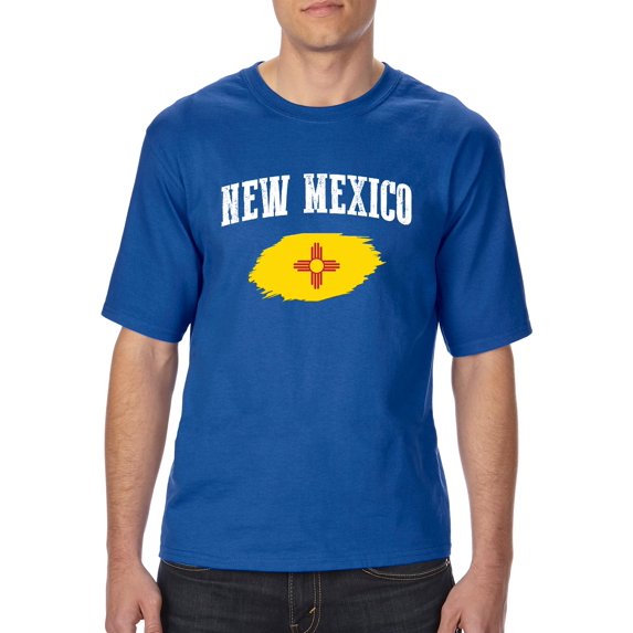 MmF - Big Men's T-Shirt, up to Tall Size 3XLT - New Mexico