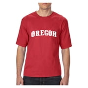 MmF - Big Mens T-Shirt, up to Tall Size 3XLT - Oregon