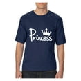 thumbnail image 1 of MmF - Big Men's T-Shirt, up to Tall Size 3XLT - Princess Crown, 1 of 5