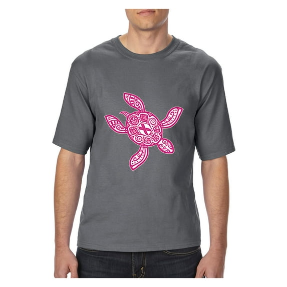 MmF - Big Men's T-Shirt, up to Tall Size 3XLT - Sea Turtle Hawaii