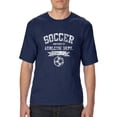 thumbnail image 1 of MmF - Big Men's T-Shirt, up to Tall Size 3XLT - Soccer Athletic Dept., 1 of 5