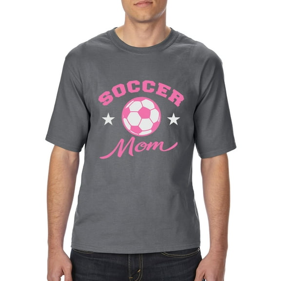 MmF - Big Men's T-Shirt, up to Tall Size 3XLT - Soccer Mom