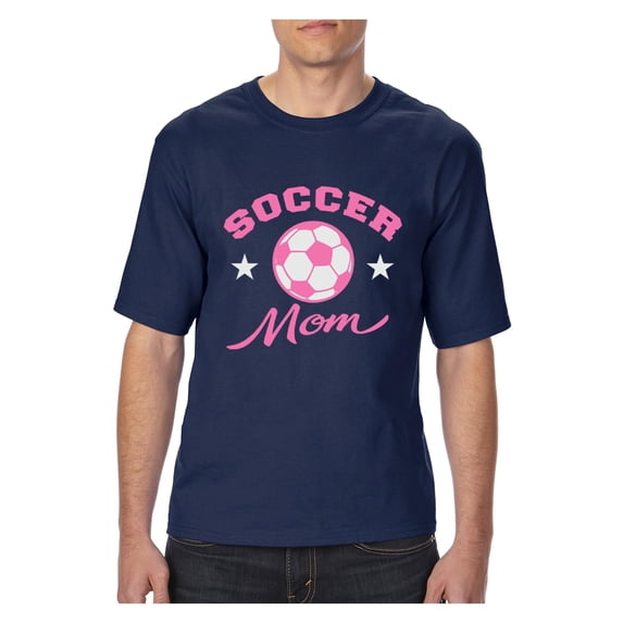 MmF - Big Men's T-Shirt, up to Tall Size 3XLT - Soccer Mom