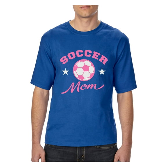 MmF - Big Men's T-Shirt, up to Tall Size 3XLT - Soccer Mom