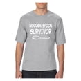 thumbnail image 1 of MmF - Big Men's T-Shirt, up to Tall Size 3XLT - Wooden Spoon Survivor, 1 of 5