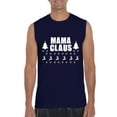 thumbnail image 1 of MmF - Men's Graphic T-Shirt Sleeveless - Christmas Mama Claus, 1 of 5