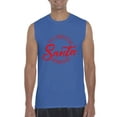 thumbnail image 1 of MmF - Men's Graphic T-Shirt Sleeveless - ELF CERTIFIED SANTA APPROVED XMAS, 1 of 5