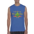 thumbnail image 1 of MmF - Men's Graphic T-Shirt Sleeveless - It is OK to Say Merry Xmas To Me, 1 of 5