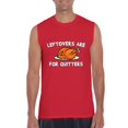 thumbnail image 1 of MmF - Men's Graphic T-Shirt Sleeveless - LEFTOVERS ARE FOR QUITTERS, 1 of 5