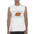 thumbnail image 1 of MmF - Men's Graphic T-Shirt Sleeveless - LEFTOVERS ARE FOR QUITTERS, 1 of 5