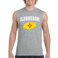 thumbnail image 1 of MmF - Men's Graphic T-Shirt Sleeveless, up to Men Size 3XL - Albuquerque, 1 of 2