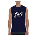 thumbnail image 1 of MmF - Men's Graphic T-Shirt Sleeveless, up to Men Size 3XL - California Cali, 1 of 5