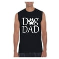 thumbnail image 1 of MmF - Men's Graphic T-Shirt Sleeveless, up to Men Size 3XL - Dog Dad, 1 of 5